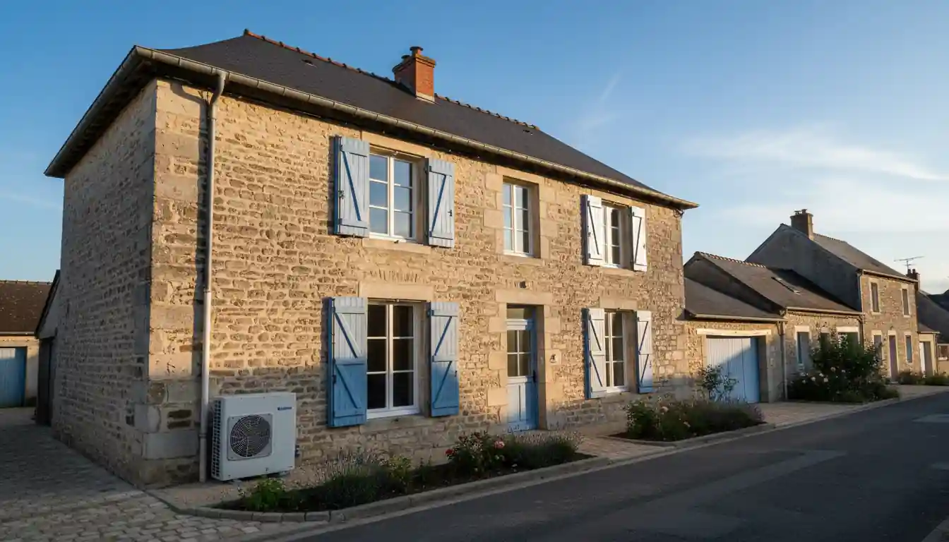 Installation pompe à chaleur à Boulleret