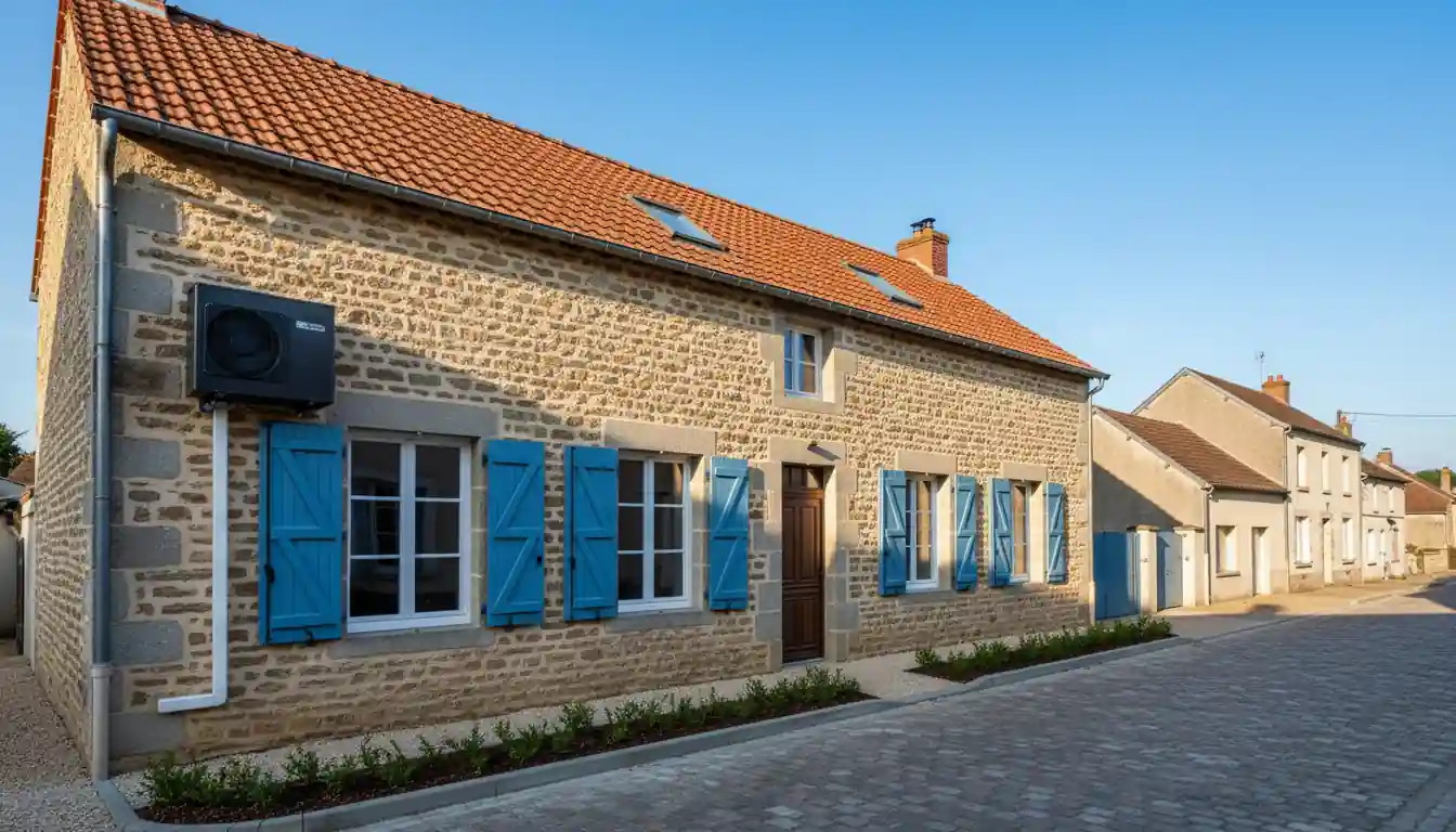 Installation pompe à chaleur à Levet