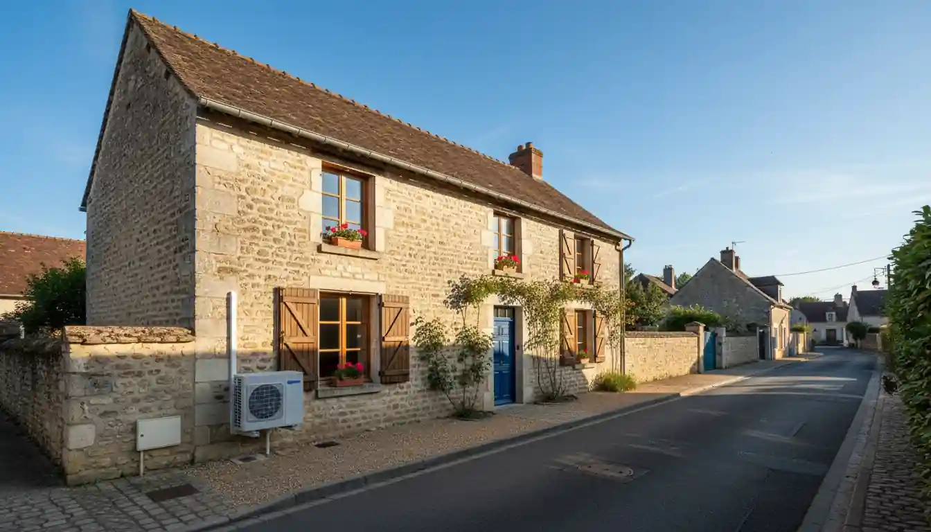 Installation pompe à chaleur à Marmagne