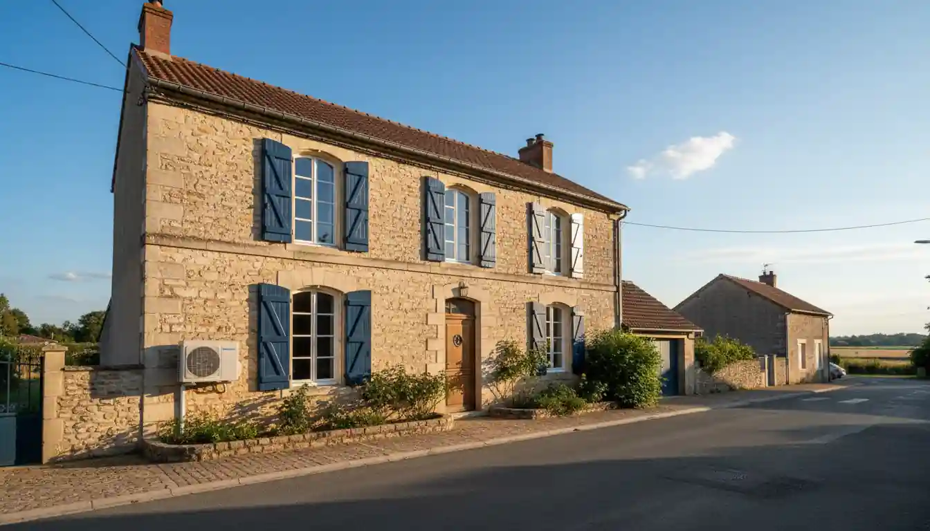 Installation pompe à chaleur à Vasselay